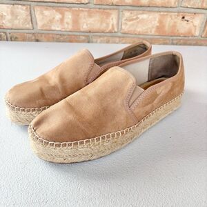 Circus by Sam Edelman Christina Brown Microsuede Espadrilles Shoes Women’s 10